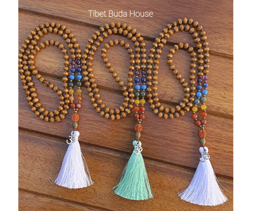 Japa Mala Budista de los 7 Chakras